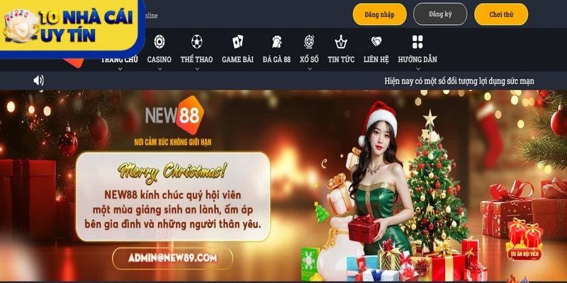 New88 luôn nằm trong top những nhà cái uy tín nhận được sự ủng hộ của game thủ